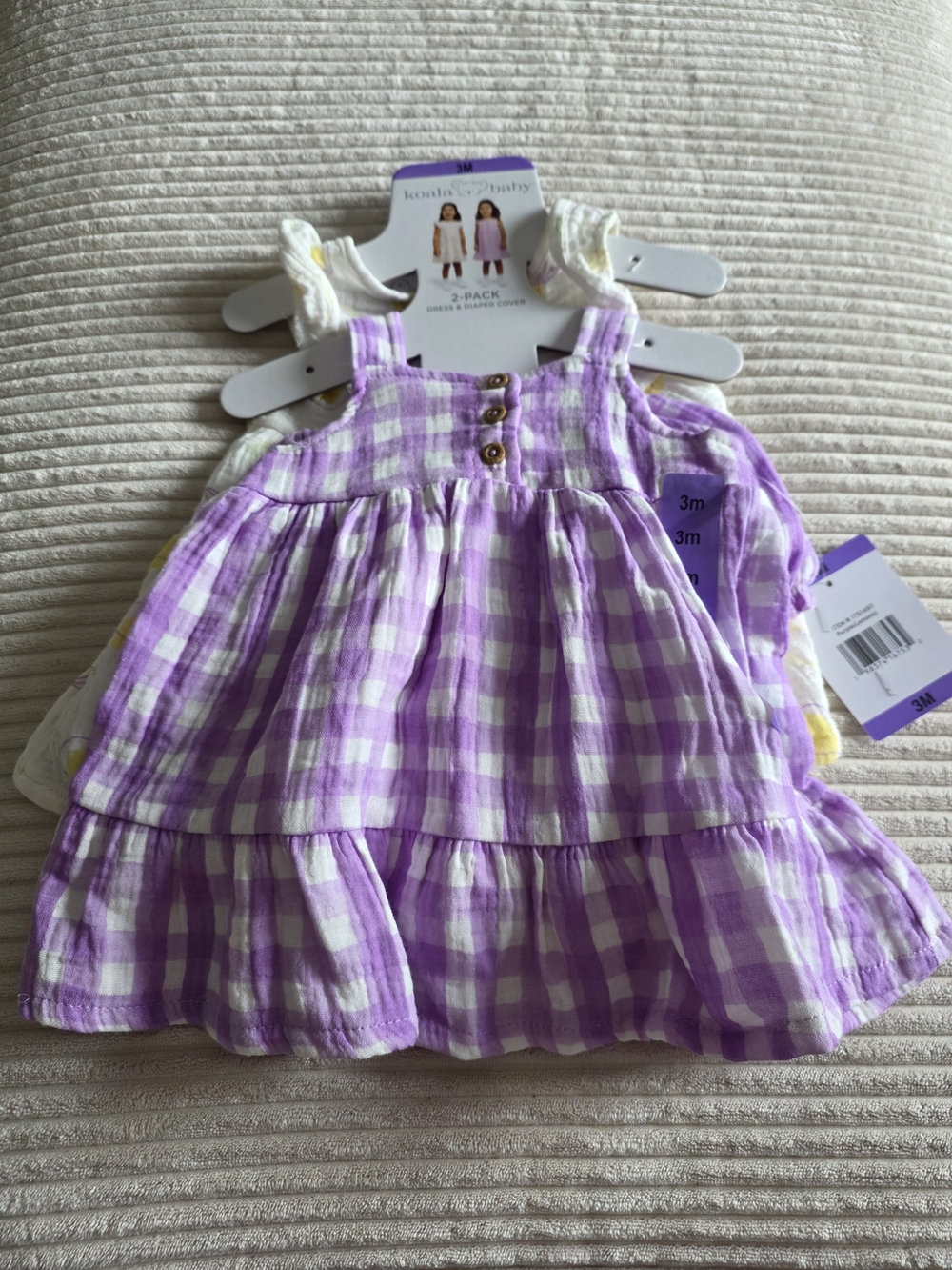 Koala Kids 2 Pack Dress And Diaper Covers For Summer